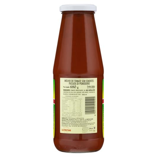Passata de tomate Divella tradicional vidro 680g - Imagem em destaque