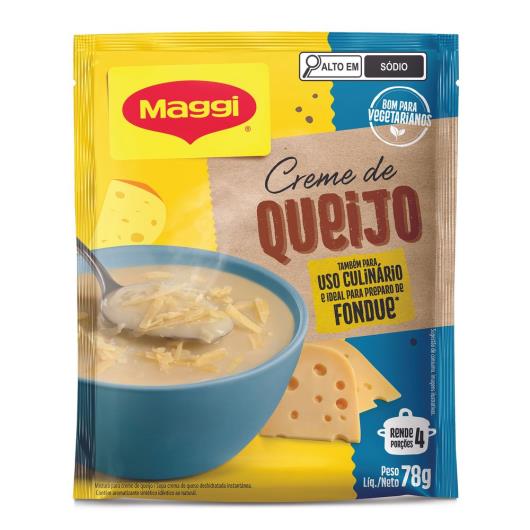 Creme de Queijo MAGGI Sachê 78g - Imagem em destaque