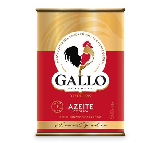 Azeite de oliva Gallo lata 500ml - Imagem em destaque