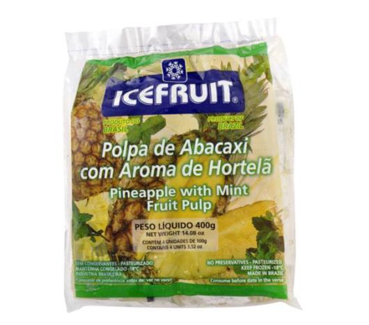 Polpa Icefruit Abacaxi com Hortelã Congelada 400g - Imagem em destaque