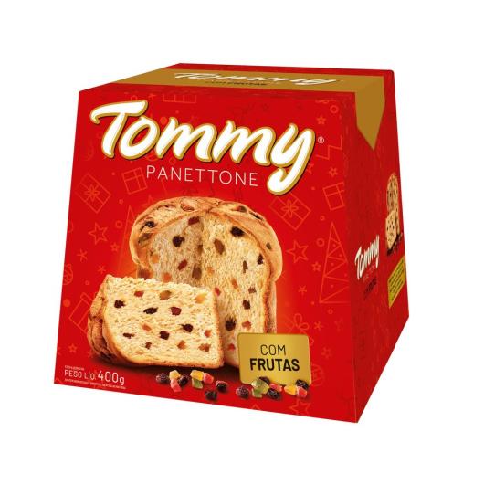 Panettone com frutas Tommy 400g - Imagem em destaque