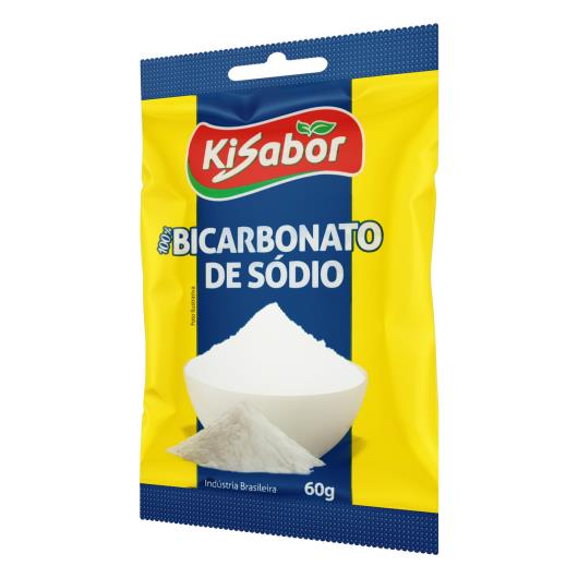 Bicarbonato de Sódio Kisabor Pacote 60g - Imagem em destaque