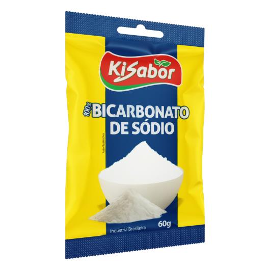 Bicarbonato de Sódio Kisabor Pacote 60g - Imagem em destaque