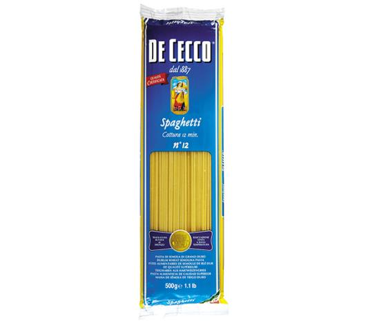 Massa De Cecco Spaghetti nº12 500g - Imagem em destaque