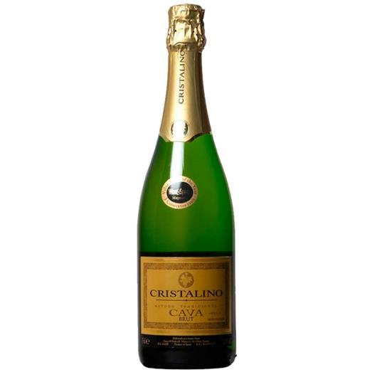 Vinho Espumante Cristalino Cava Brut 750ml - Imagem em destaque