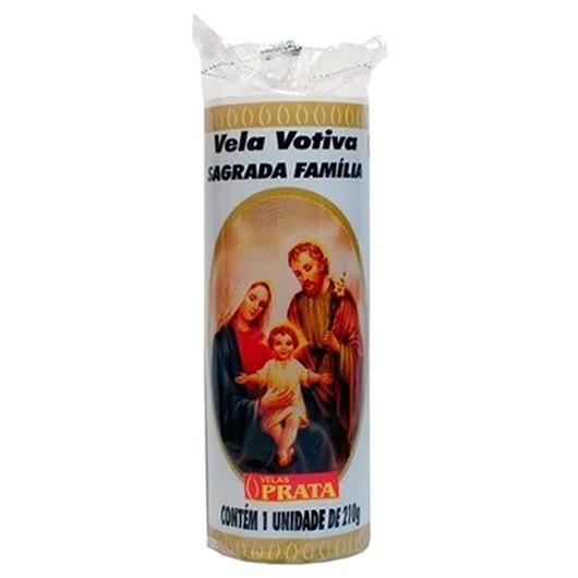 Vela Prata Votiva Sagrada Familia - Imagem em destaque