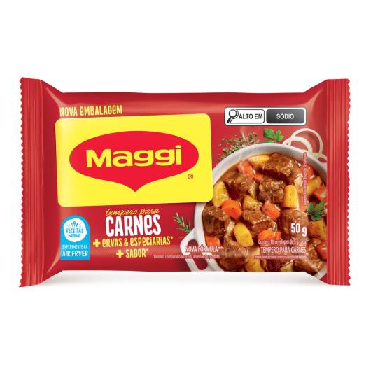 Tempero & Sabor MAGGI Carnes 50g - Imagem em destaque