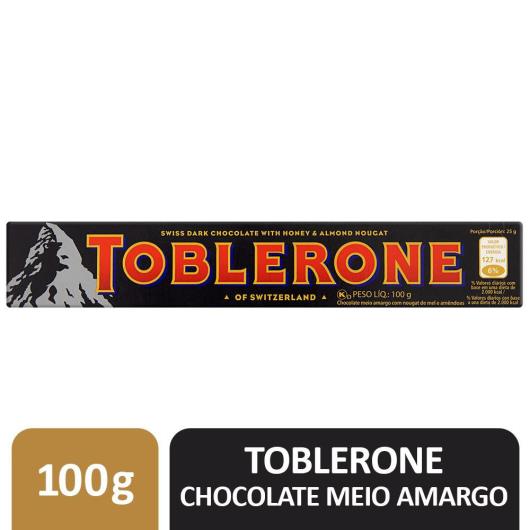 Chocolate meio amargo Dark Toblerone 100g - Imagem em destaque