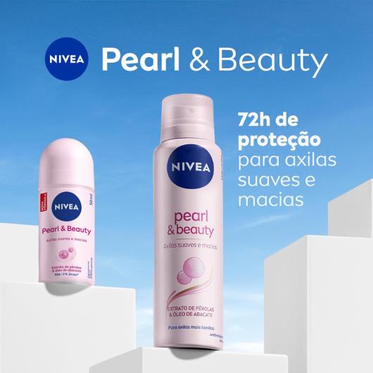 NIVEA Antitranspirante Pearl & Beauty Roll-on 50ml - Imagem em destaque