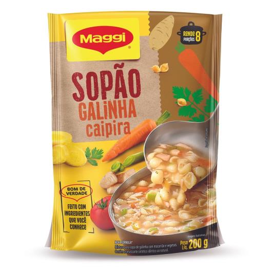 Sopão MAGGI Galinha Caipira 200g - Imagem em destaque