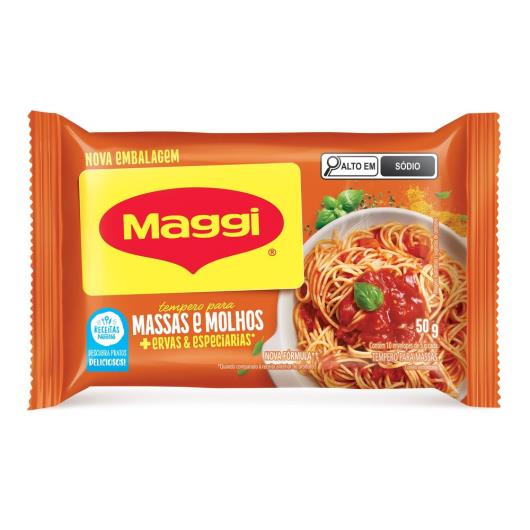 Tempero & Sabor MAGGI Massas e Molhos 50g - Imagem em destaque